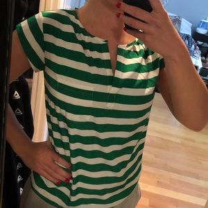 Gap striped blouse